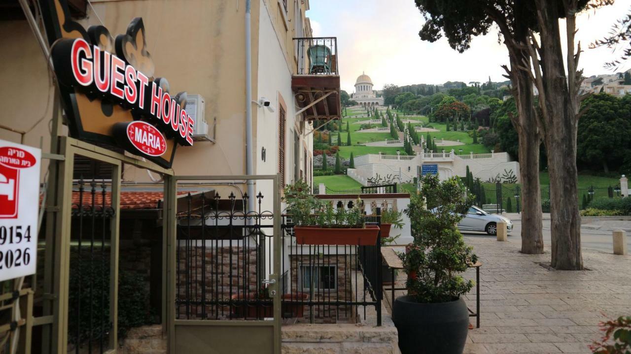 Santa Maria Zimmer Bahai Gardens Haïfa Extérieur photo